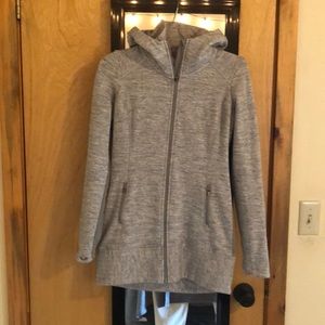 Athleta long zip jacket